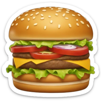 Burger-king sticker