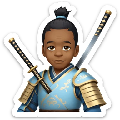 Elegant Samurai sticker