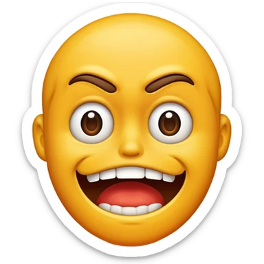 Cringing 😬 👿  sticker