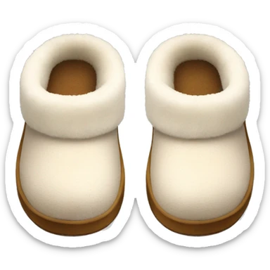UGG slippers  sticker