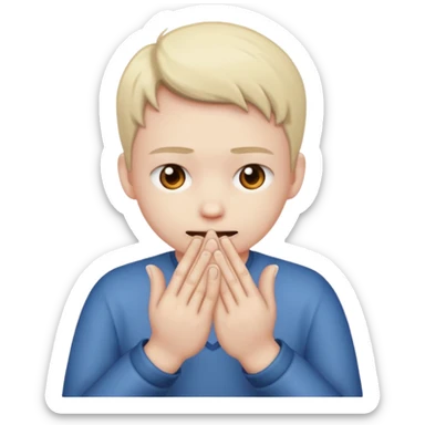 Diabolically rubbing hands together sticker