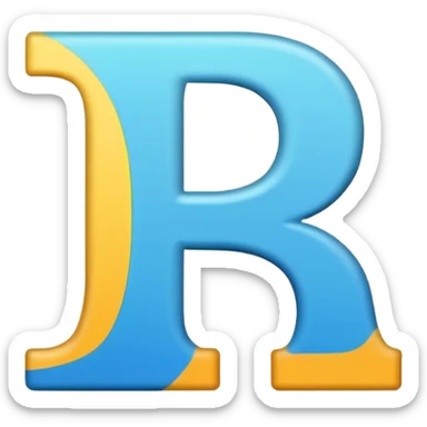 an alphabet flashcard sticker