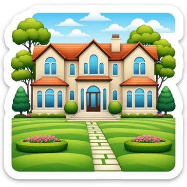 big houses sticker