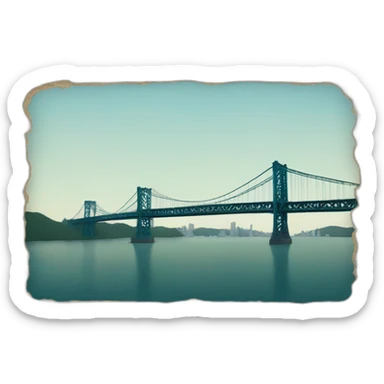 George Washington Bridge sticker