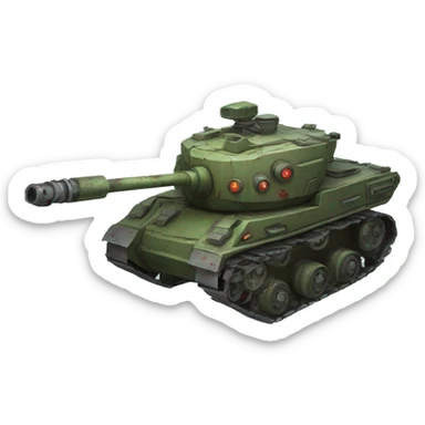 zombie tank sticker