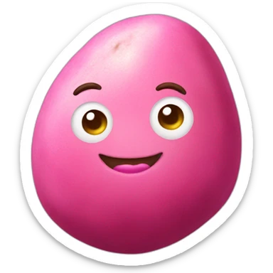 pink-potato sticker