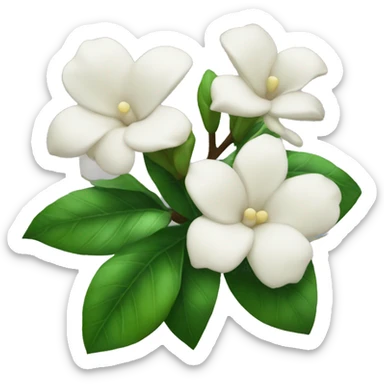 gardenia bush sticker