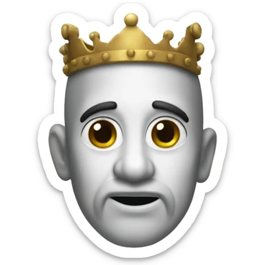 the leper king sticker