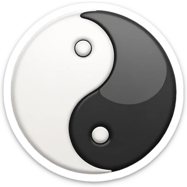 Yin–yang sticker