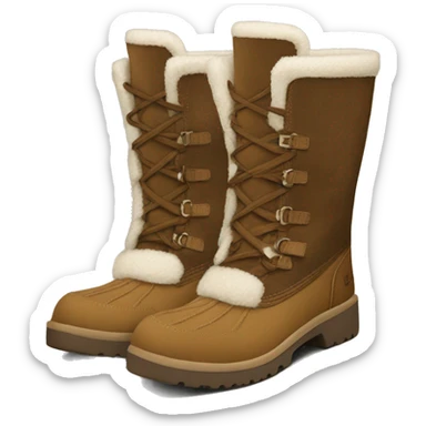 UGG Sherpa corduroy boots sticker