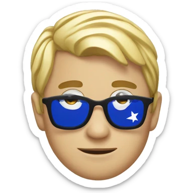 coeur drapeau France  sticker