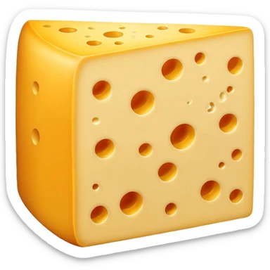 cheese sticker