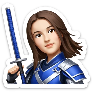 Steadfast Samurai sticker