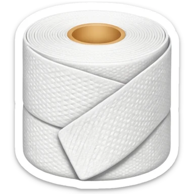 bandage roll, no blue  sticker
