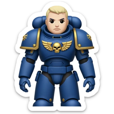 warhammer 40 000 sticker