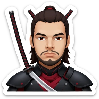 Shadow Samurai sticker