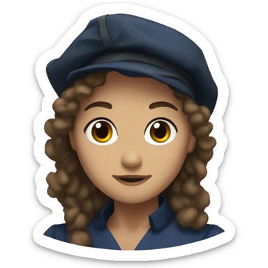 Eponine in Les Miserables sticker