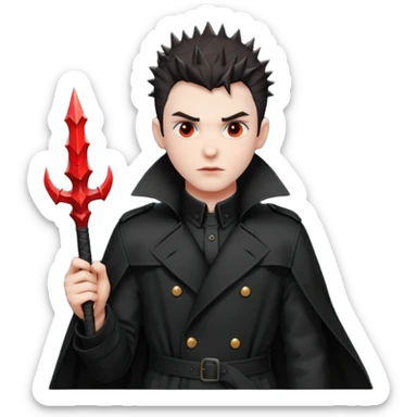 devil hunter sticker