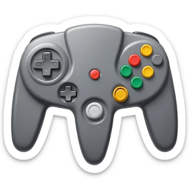 nitendo 64 sticker