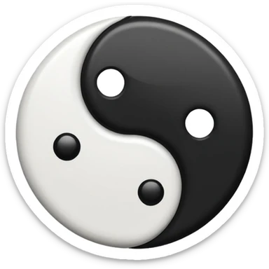 Yin–yang sticker