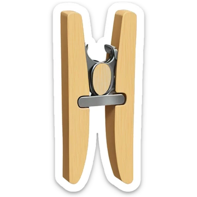 clothespin sticker