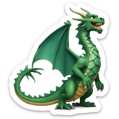 Dragon énervé  sticker