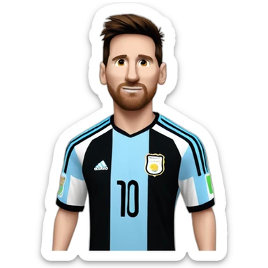 Lionel Messi Argentina  sticker