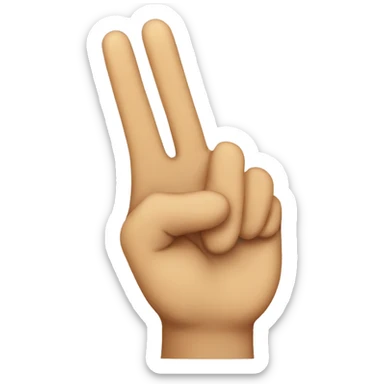 Peace sign sticker