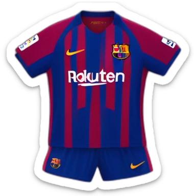 Maillot du fcb sticker