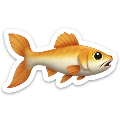 Fish-cat sticker