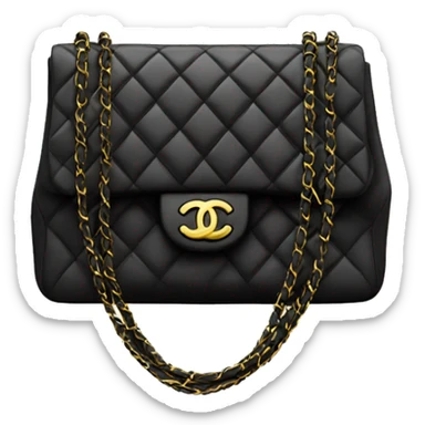 Chanel bag sticker