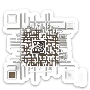 qr code sticker