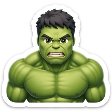 hulk no espaçocideral sticker
