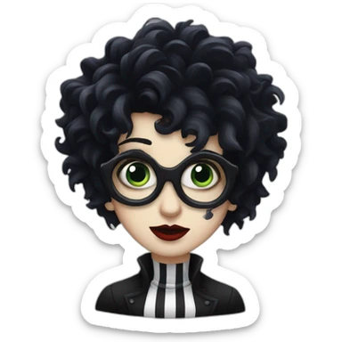 Lydia Beetlejuice sticker