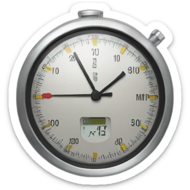 cronometer sticker