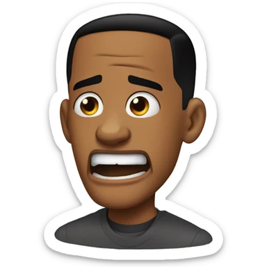 will smith cry sticker