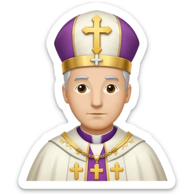 Catholic bishop sticker
