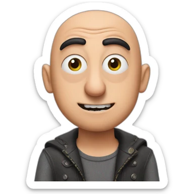 Gru from minions sticker