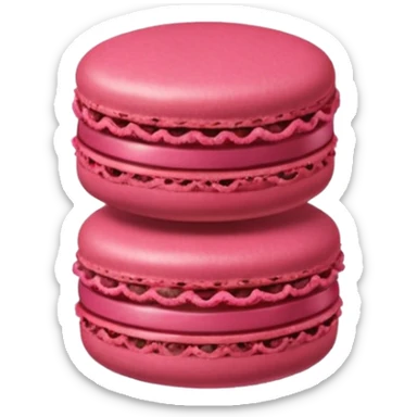 Macron sur macaron sticker