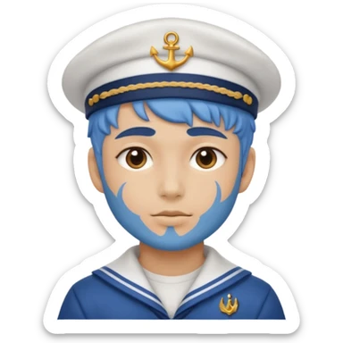 Q stitch sea realista sticker