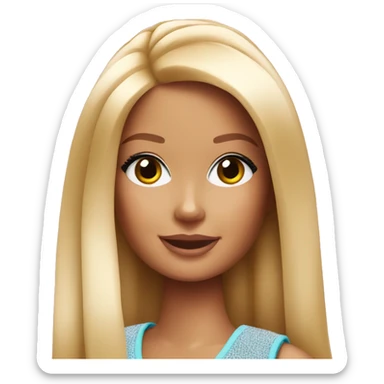 Barbie sticker
