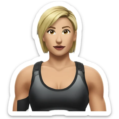 Rhea Ripley wwe super réaliste sticker