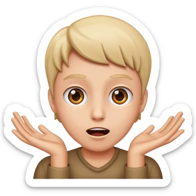 Asombrado sticker