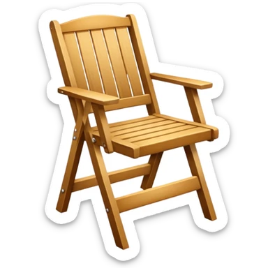 Garden chair sticker