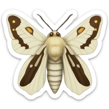 Sphingidae moth insect sticker