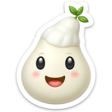 Mozzarella Zizzona: Variante di bufala sticker