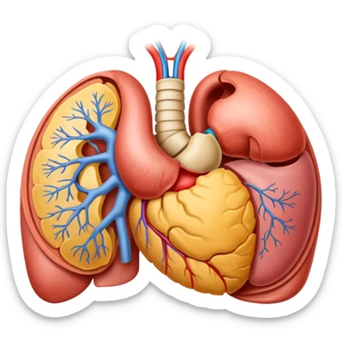 stomach anatomy sticker