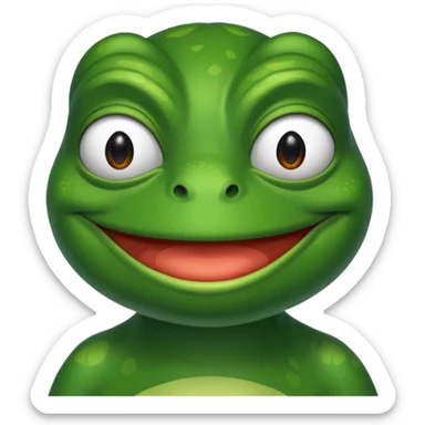 pepe frog sticker
