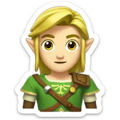 link zelda sticker