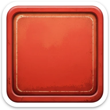 Como el de la izquierda arriba pero que tenga un borde rojo sencillo degradado  sticker